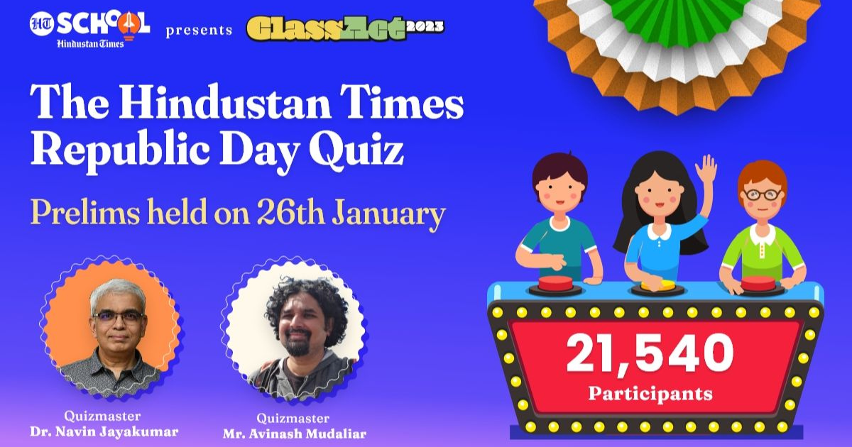 ClassAct 2023 – The Hindustan Times R-Day Quiz: Prelims round witnesses 21,540 participants